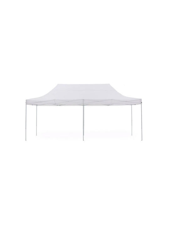 Πτυσσόμενο Κιόσκι Κήπου Partytent White 2.9x5.7m
