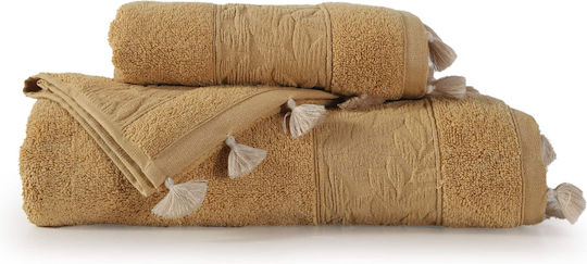 Nef-Nef Homeware Σετ 3τμχ Liliana Yellow Βάρους 500gr/m²