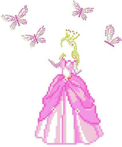 Diamond Dotz Princess Adventure Canvas Diamond Painting Kit 28x28cm DBX.045