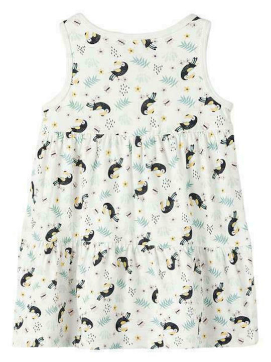 Name It Kids Dress Sleeveless White