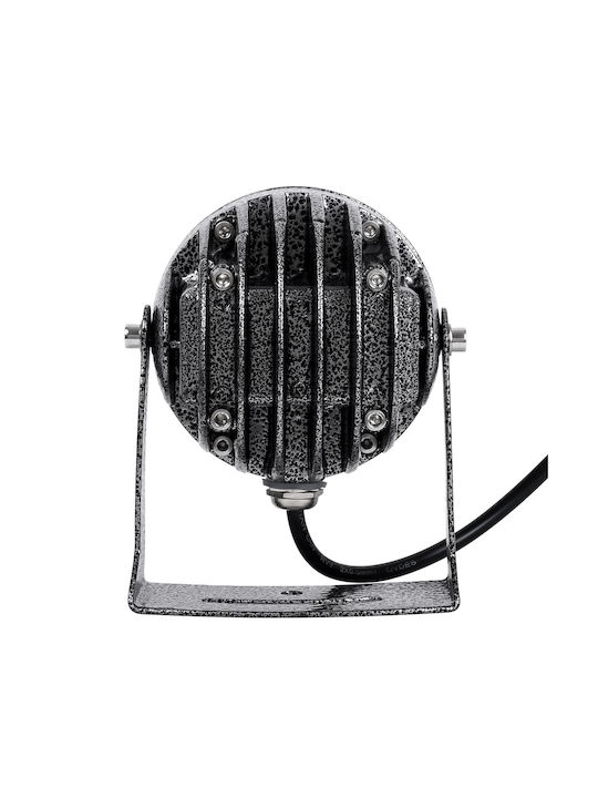 GloboStar Φωτιστικό Προβολάκι LED Εξωτερικού Χώρου 16W IP65 Ασημί