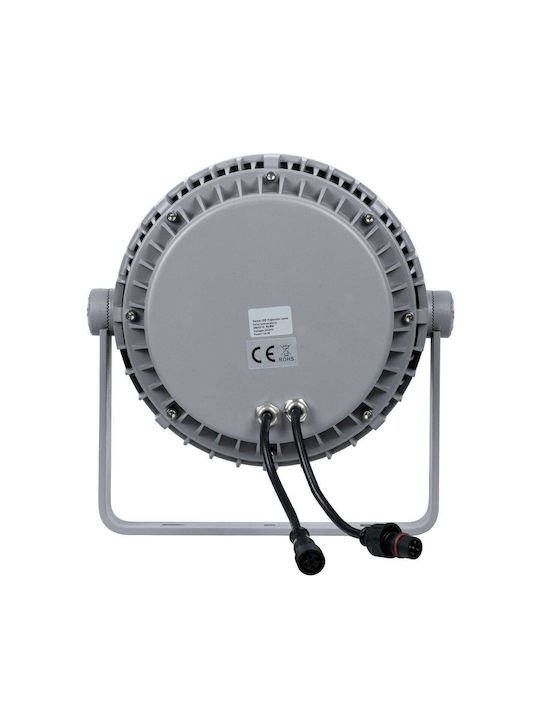 GloboStar Flood-Mena Външна Стояща Лампа LED Стенна Пералня 24W RGB IP65 Сребрист