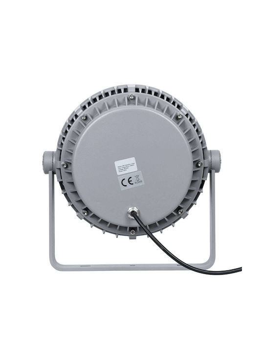 GloboStar Flood-Mena Outdoor Floor Lamp LED Wall Washer 36W with Warm White Light IP65 Silver