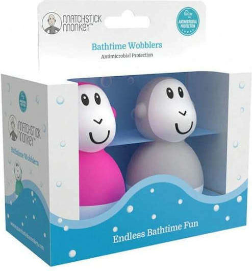 Matchstick Monkey Wobblers Играчка за баня за 12++ месеца
