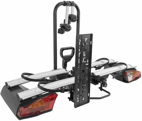 Menabo Antares 2 Car Bike Tow Hitch Rack for 2 Bikes