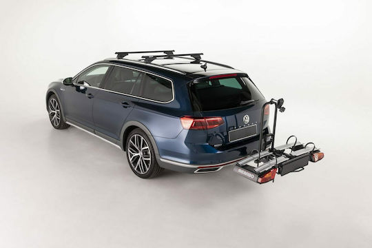 Menabo Antares 2 Car Bike Tow Hitch Rack for 2 Bikes