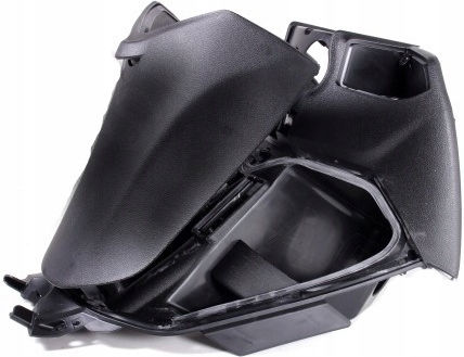 Piaggio Μεσαία Ποδιά Μοτοσυκλέτας για Piaggio Beverly 300 Μαύρο