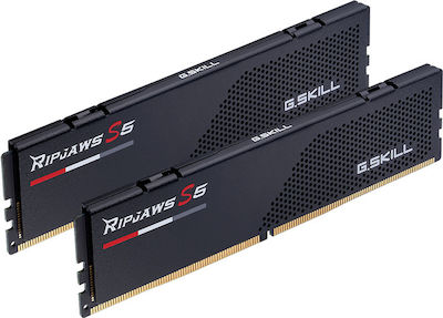 G.Skill Ripjaws S5 32GB DDR5 RAM με 2 Modules (2x16GB) και Ταχύτητα 5600 για Desktop