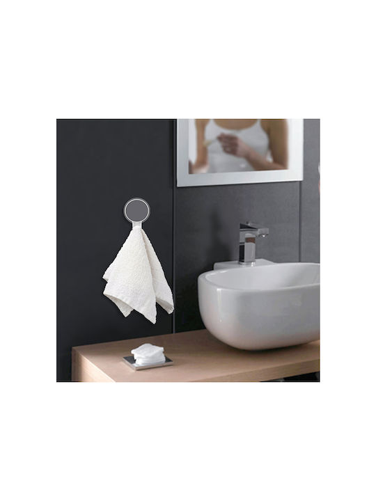 Lalos Single Wall-Mounted Bathroom Hook Gray