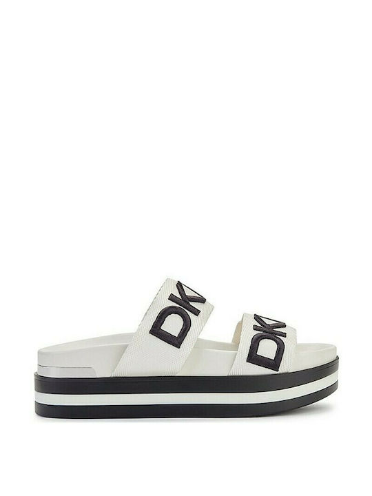 DKNY Flatforms Women's Sandals Beige
