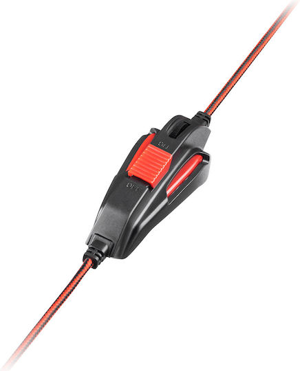 Rebel GH-20 Over Ear Căști Multimedia cu microfon și conexiune Jack de 3,5 mm / USB-A