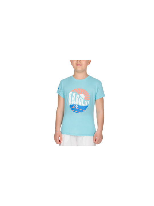 Babolat Kinder-T-Shirt Hellblau