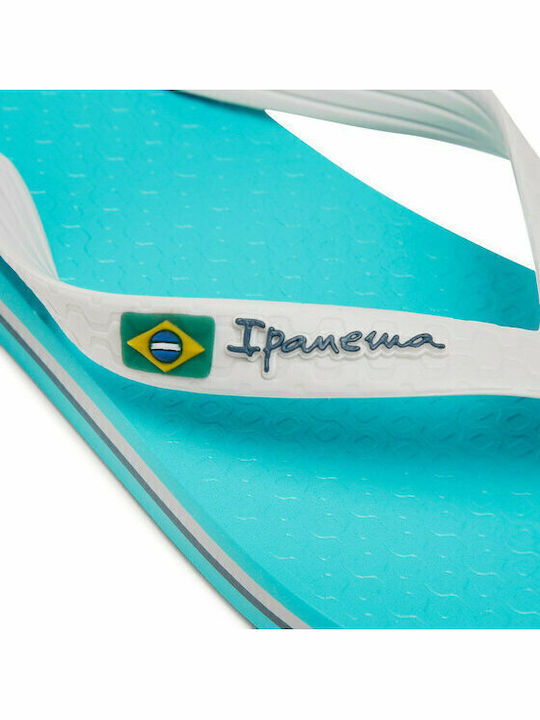 Classica Brazil Σαγιονάρες σε Λευκό Χρώμα