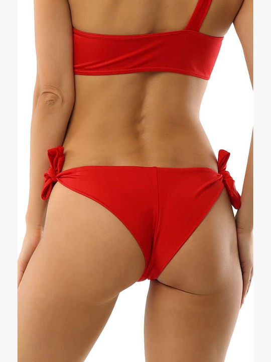 Bonatti Bikini Brazil with Ties Red