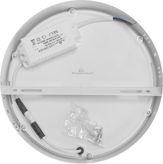 Powertech Außen LED-Panel 18W 22,5 cm