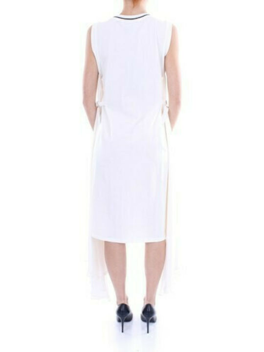 Liu Jo Summer Midi Dress White