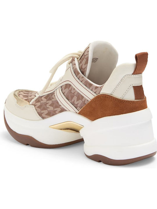 Olympia Femei Chunky Sneakers Bej