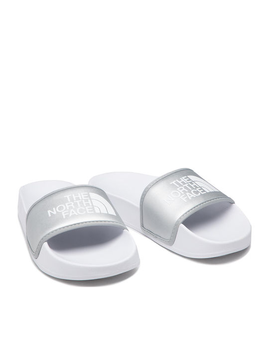Base Camp III Slides Metallic Silver