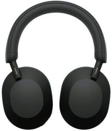 Sony WH-1000XM5 Wireless / Wired Over Ear Headphones with 30 hours of Operation and Quick Charge Black