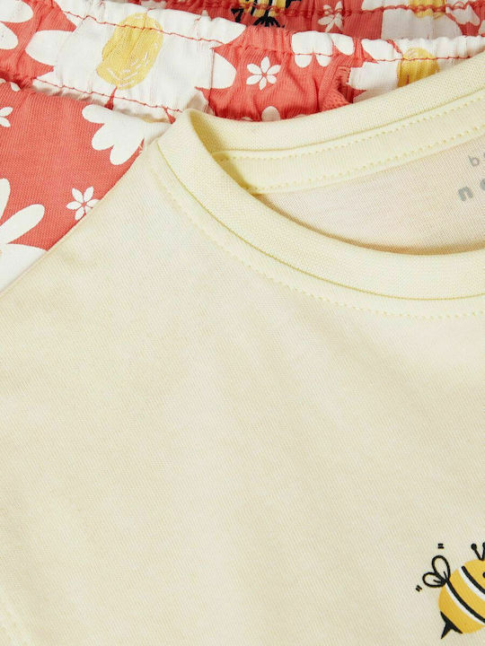Kids' Set with Shorts Summer 2pcs White