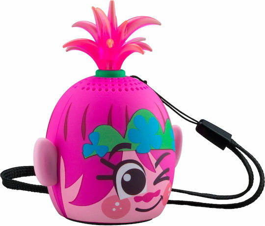 eKids Trolls World Tour Ηχείο Bluetooth με Διάρκεια Μπαταρίας έως 3 ώρες Μωβ