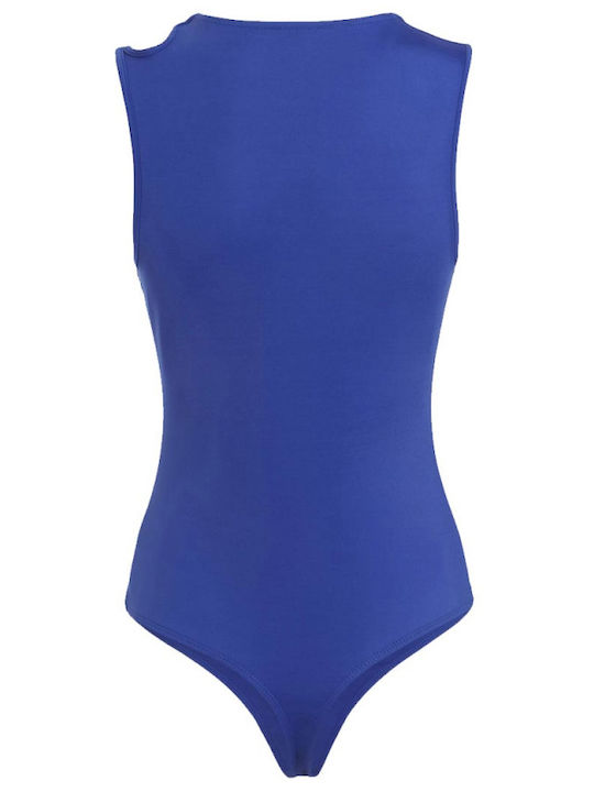 Guess Sleeveless Bodysuit Alessia Slim Fit Blue