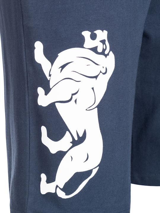 Badnagie Αθλητική Ανδρική Βερμούδα Navy Μπλε