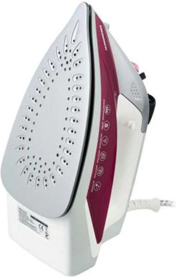 Heinner Dampfbügeleisen 2400W mit Keramiksohle und kontinuierlicher Dampfabgabe 16g/min