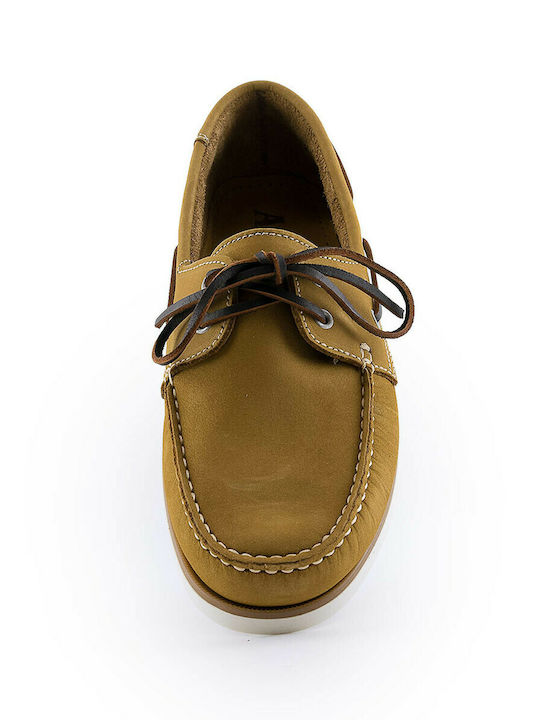 Dicas Δερμάτινα Ανδρικά Boat Shoes σε Ταμπά Χρώμα