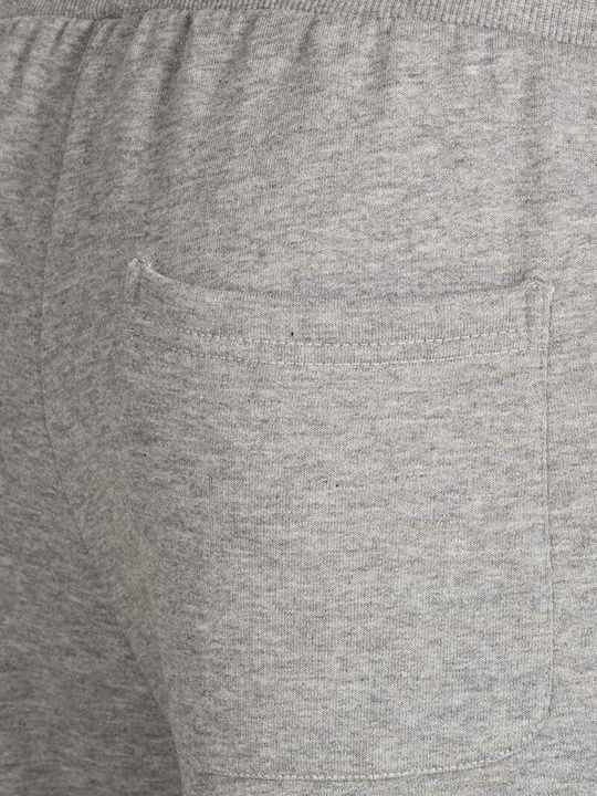 Smerral Παντελόνι Φόρμας με Λάστιχο Marl Grey / Black