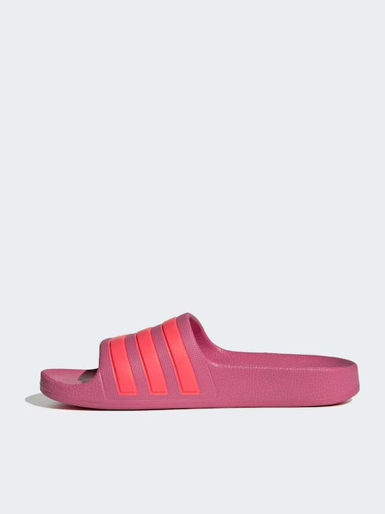 Kids' Slides Pink Adilette Aqua