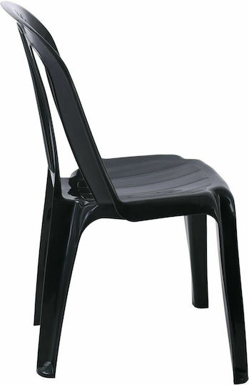 Outdoor Chair Polypropylene Iride Anthracite 48x55x84cm