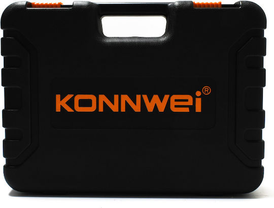 Konnwei KW720 Ψηφιακό Battery Tester με Κροκοδειλάκια