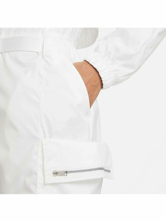 Next Utility Capsule Women's Long Sleeve One-piece Shorts White