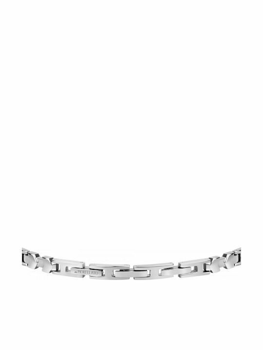 Morellato Ανδρική Ασημένια Αλυσίδα Χειρός Μήκους 21cm