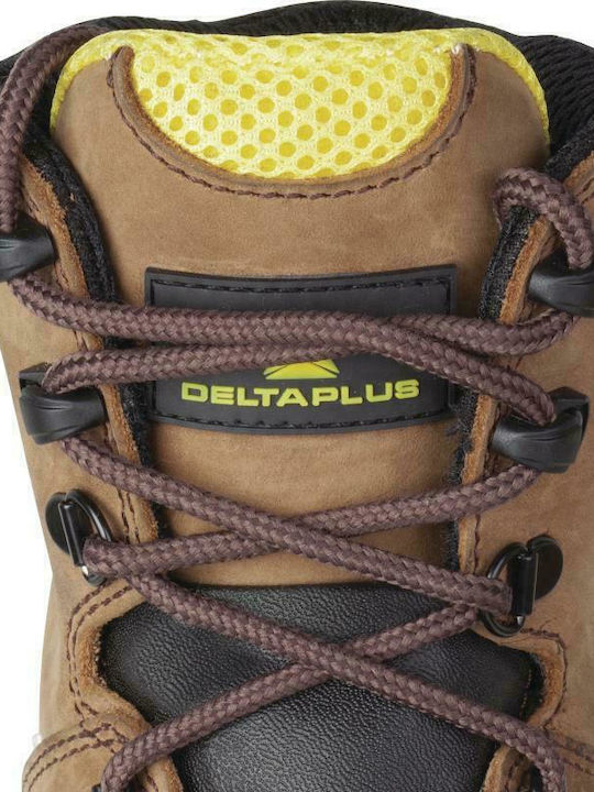 Delta Plus GOBI Μποτάκι Ασφαλείας Καφέ S3 με Πιστοποίηση P,SRC