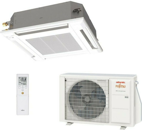 Fujitsu AUXG24KVLA / AOYG24KATA Gewerbliche Inverter-Klimaanlage Kassette 24000 BTU mit Kältemittel R32