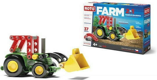 Efko Efko Building Blocks Tractor 2 in 1 for 4+ Years 37 Pieces