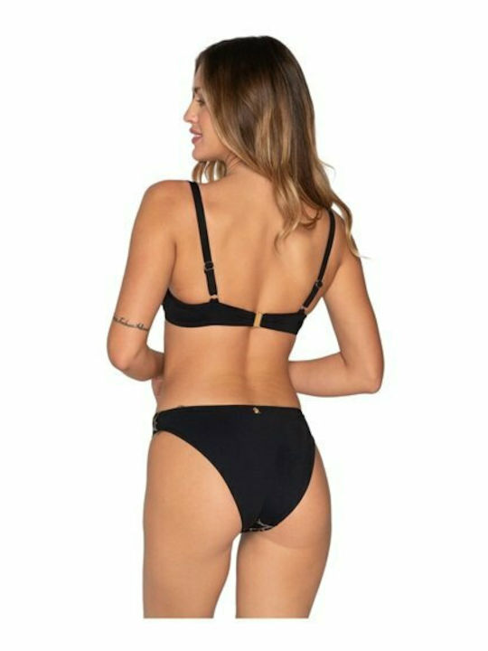 Luna Hunter Bikini Alunecare Negru