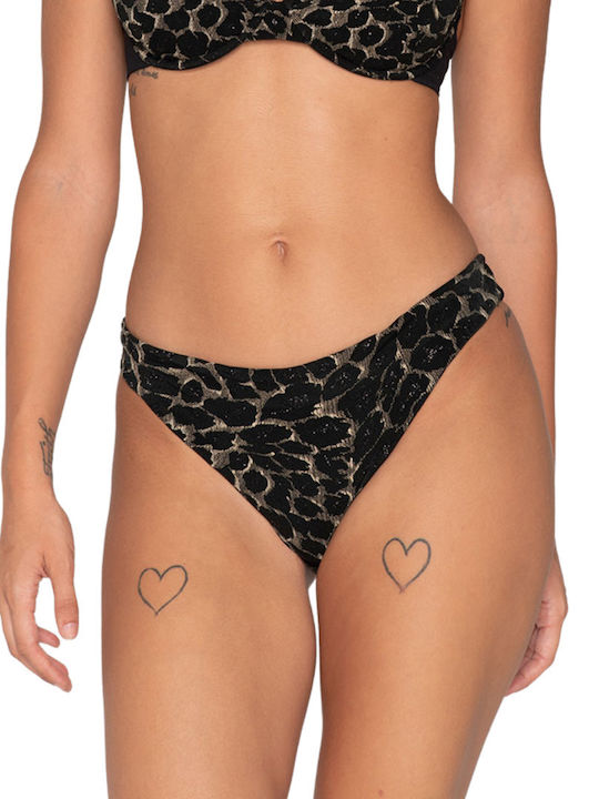 Hunter Bikinihosen Schwarz