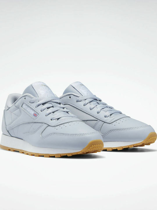 Classic Leather Sneakers Cold Grey 2 / Cloud White