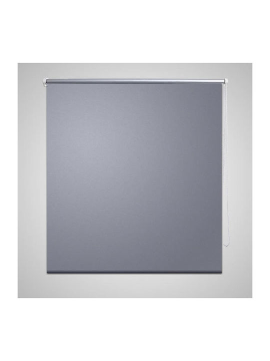 vidaXL Roller Blinds Total Blackout Gray W80xH175cm 240113