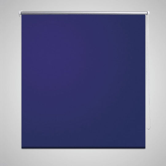 vidaXL Roller Blinds Partial Blackout Navy W160xH175cm 240141
