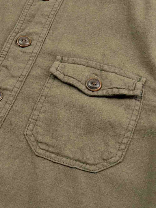 Gabba Men's Shirt Long Sleeve Khaki