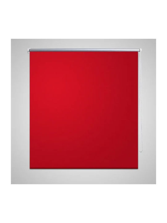 vidaXL Roller Blinds Total Blackout Red W80xH230cm 240148