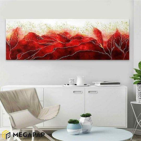 Megapap Red Passion Картина Платнен 120x40см