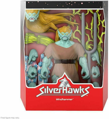 Super7 SilverHawks: Windhammer Figurină de Acțiune înălțime 18buc