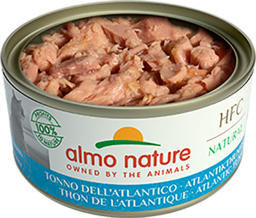 Almo Nature HFC Wet Food for Adult Cats in Cans with Tuna Gluten-Free 70gr