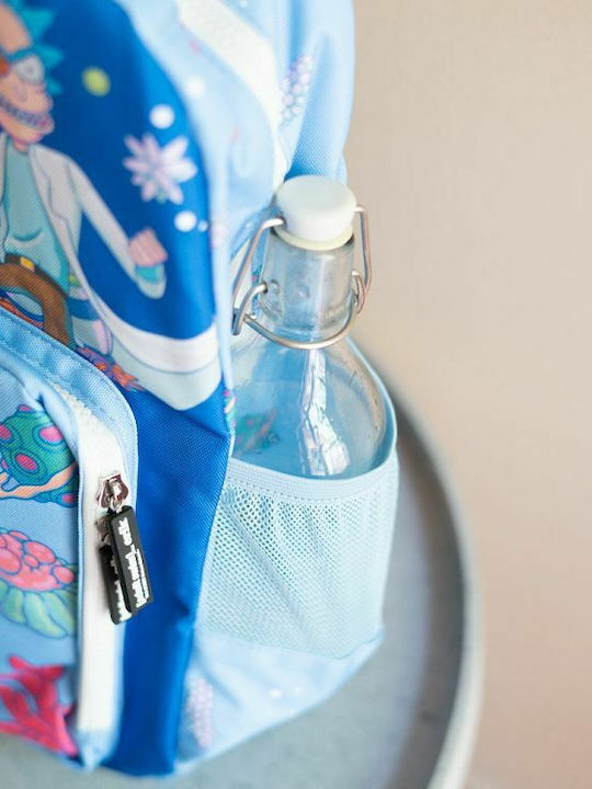 Grupo Erik Rick And Morty Virus Attack Schulranzen Rucksack Grundschule, Grundschule in Blau Farbe