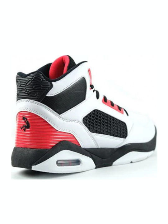 Bankshot Hoch Basketballschuhe Weiß